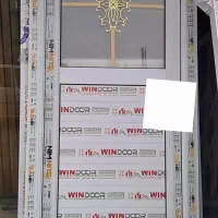 درو پنجره طرح upvcبهمراه شیشه دوجداره نو|مصالح و تجهیزات ساختمان|بابل, |دیوار