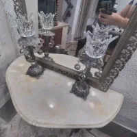 آیینه شمعدان برنز
