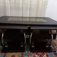 میز جلو مبلی به همراه 4عدد عسلی|مبلمان خانگی و میز عسلی|رشت, سعدی (تختی)|دیوار