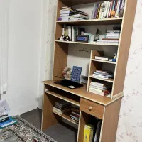 میز کامپیوتر و کتابخانه|میز تحریر و کامپیوتر|مشهد, صیاد شیرازی|دیوار