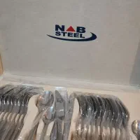 سرویس قاشق چنگال 124 پارچه ناب استیل پالرمو|ظروف سرو و پذیرایی|تهران, شهرک غرب|دیوار