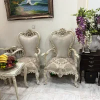 سرویس مبل استیل ،آینه کنسول،پرده پذیرایی|مبلمان خانگی و میز عسلی|تهران, نعمت‌آباد|دیوار