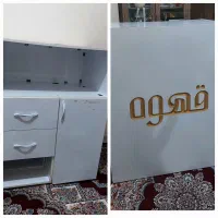 کمد با نوشته قهوه مناسب کافه و مغازه و کمد منزل