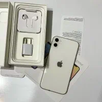 ایفون 11 نورمال 128 گیگ تک سیم کارت سفید  d925