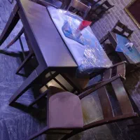 میزو صندلی چوب گردو رستورانی|کافی‌شاپ و رستوران|شاندیز, |دیوار