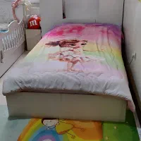 فروش تخت جوان همراه یک عدد پاتختی