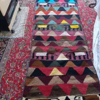 گلیم  دست بافت|گلیم، جاجیم، گبه|بروجرد, |دیوار