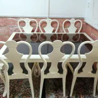 میز ۶نفره چوب