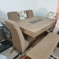 مبل ۷ نفره و میز ناهارخوری ۶ تا ۸نفره