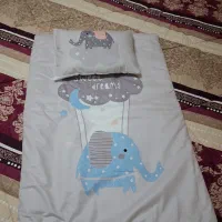 سرویس خواب مخمل طرحدار ۴ تکه نو|اسباب و اثاث بچه|اندیشه, اندیشه فاز ۱|دیوار