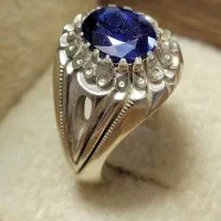 انگشتر یاقوت کبود آفریقا