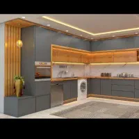 کابینت ام دی اف.|مصالح و تجهیزات ساختمان|مشهد, طلاب|دیوار