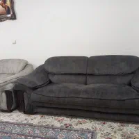 مبل راحتی همراه میز عسلی
