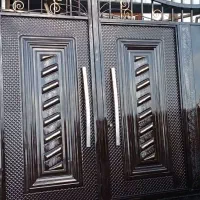 انواع درب باغ و ویلا|مصالح و تجهیزات ساختمان|اهر, |دیوار