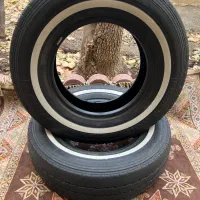 لاستیک 14دورسفید وانت مزدا ون شورلت بنز دور سفید