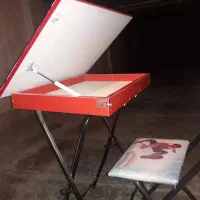 میز تحریر و صندلی تاشو