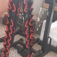 جای دمبل باشگاه