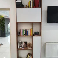 کتابخانه دکوراتیو MDF