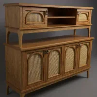 فروش کنسول و میز تلویزیون چوب گردو نو