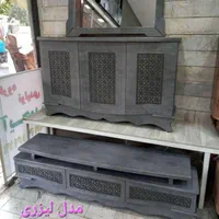 آینه کنسول لیزری|بوفه، ویترین، کنسول|پردیس, |دیوار