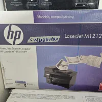 پرینتر hp ۱۲۱۲ چهارکاره ریفر شده رومیزی خونگی شرکت