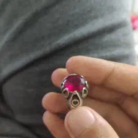 انگشتر یاقوت نقره|جواهرات|تبریز, |دیوار