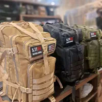 *مجموعه چاقو گلد * کوله تاکتیکال 5.11 پنجاه لیتری