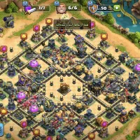 اکانت کلش اف کلنز تان 17 فول مکث