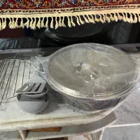 سرویس ده تکه قابلمه تفلون|ظروف پخت‌وپز|بندر ماهشهر, |دیوار