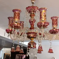 یک جفت لوستر شاه عباسی عتیقه