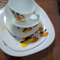 ظرف غذای کودک ۵پارچه مربعی .