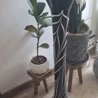 گلدان شیشه ای بلند