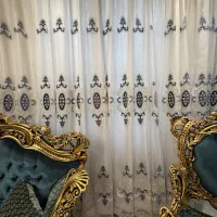 پرده سالن پذیرایی|پرده، رانر، رومیزی|تهران, شهرک ولیعصر جنوبی|دیوار