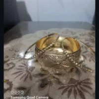 النگو سایز  ۴ و۳ طلا روس