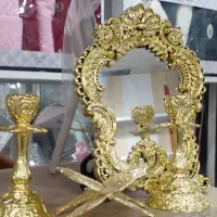 آیینه و شمعدون سفره هفت سین