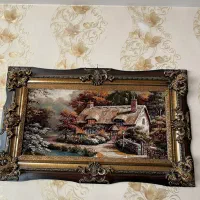 تابلو فرش ماشینی و میز tv|تابلو فرش|زنجان, |دیوار