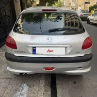 پژو 206 مدل 85 تیپ2 نقره‌ای|خودرو سواری و وانت|تهران, اسکندری|دیوار