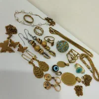 طلای هندی استیل نقره سیاه قلم