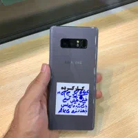 نوت 8 سامسونگ 64GB تمیز و بسیار سالم رنگ lavender