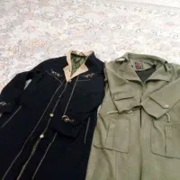 سوییت زیتونی و پالتو مشکی پشم کوبیده ،تمیز. سایز40|لباس|مهاباد (آذربایجان غربی), |دیوار