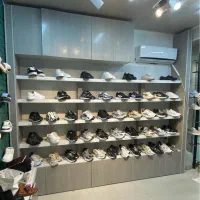 قفسه کفش ویترینی بالا و پایین کمد