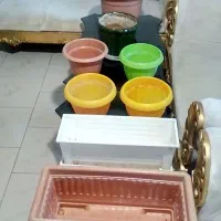۱۶ عدد گلدان بزرگ و متوسط|صنایع دستی و سایر لوازم تزئینی|تهران, هفده شهریور|دیوار
