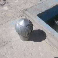 هواکش بادی گردونه با وزش باد