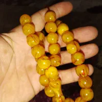 تسبیح کهربا وسندلوس 33تایی|جواهرات|محمدبار, |دیوار