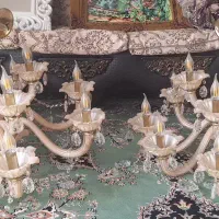 لوستر|لوستر و چراغ آویز|گالیکش, |دیوار