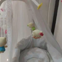 گهواره نوزاد موزیکال در حد نو|تخت و صندلی بچه|تهران, خانی آباد نو جنوبی|دیوار