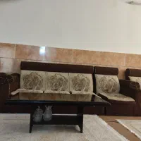 مبل ال به همراه میز کنار و وسط