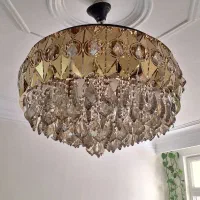 لوستر عرض 60 سانت ۱۷ عدد شعله پُر نور