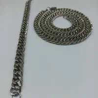 ست زنجیر کارتیر نقره ای اسپرت مناسب تمام استایل|بدلیجات|تهران, نیروی هوایی (پیروزی)|دیوار