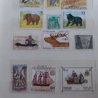 آلبوم تمبر قدیمی|کلکسیون سکه، تمبر، اسکناس|بجنورد, |دیوار